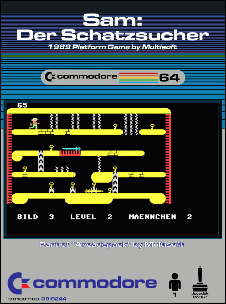 Sam - Der Schatzsucher box art