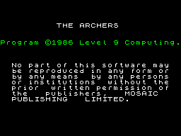 Archers, The — sstitle (EU)