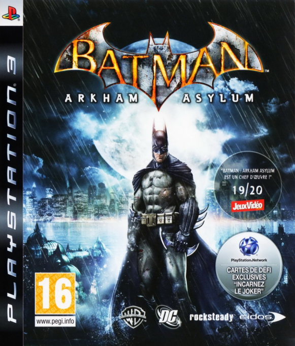 Batman - Arkham Asylum — box-2D (FR)