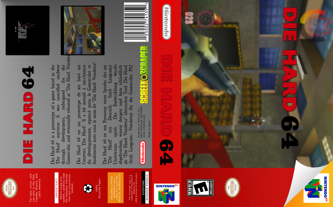 Die Hard 64 — box-texture (SS)