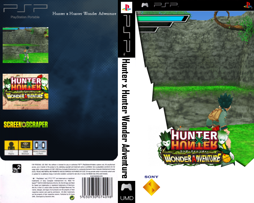 Hunter x Hunter - Wonder Adventure — box-texture (SS)