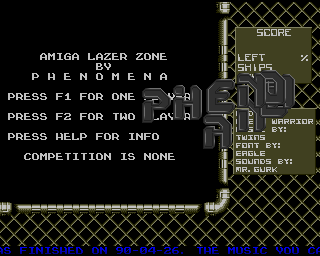 Amiga Lazer Zone — sstitle (WOR)