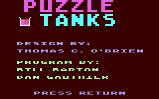 Puzzle Tanks — sstitle (WOR)
