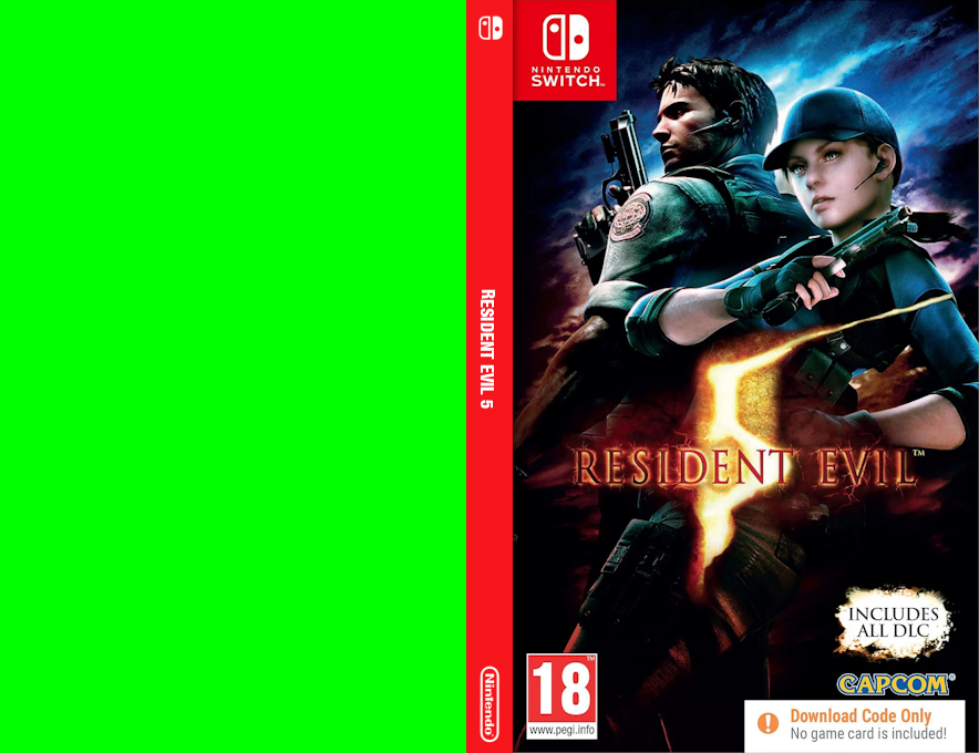 Resident Evil 5 — box-texture (EU)