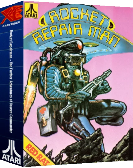 Rocket Repairman - The Further Adventures Of Cavern Commander — box-3D (WOR)