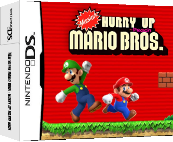 New Super Mario Bros : Hurry Up Mario Bros — box-3D (WOR)