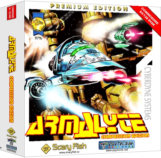 Armalyte : Competition Edition — box-3D (EU)