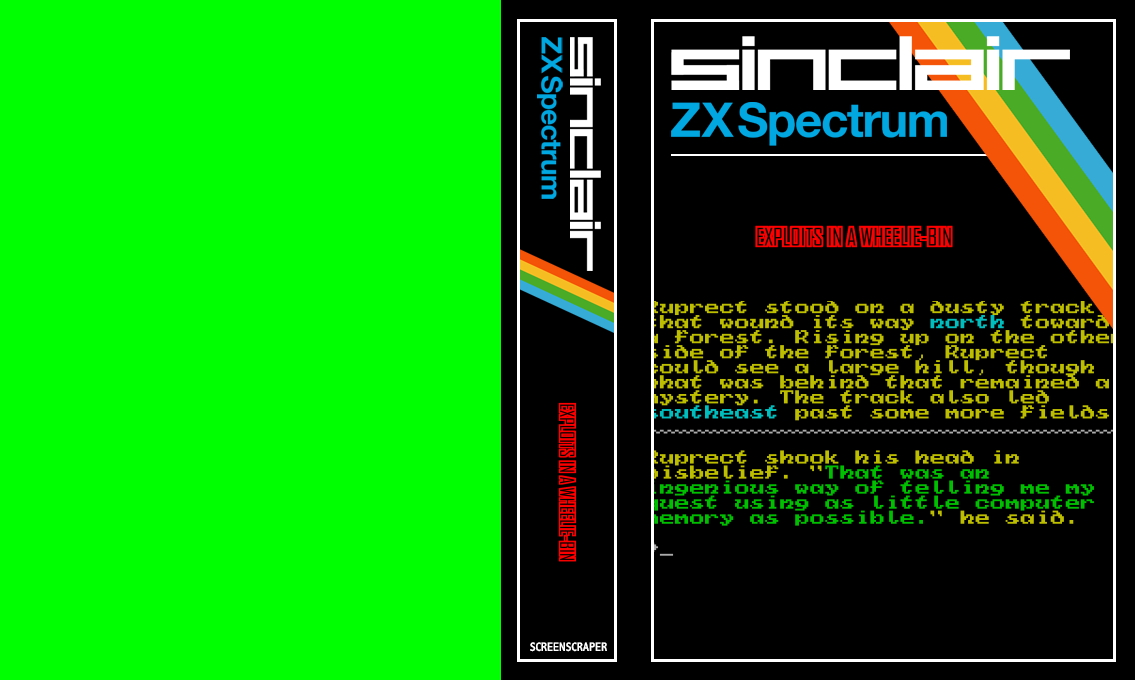 Exploits in a Wheelie-Bin — box-texture (SS)