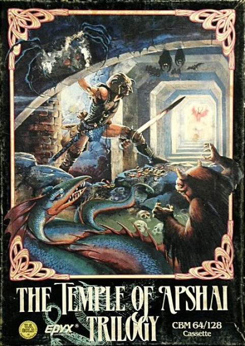 Temple of Apshai Trilogy, The — box-2D (EU)
