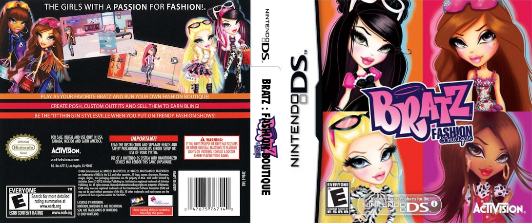 Bratz - Fashion Boutique — box-texture (US)