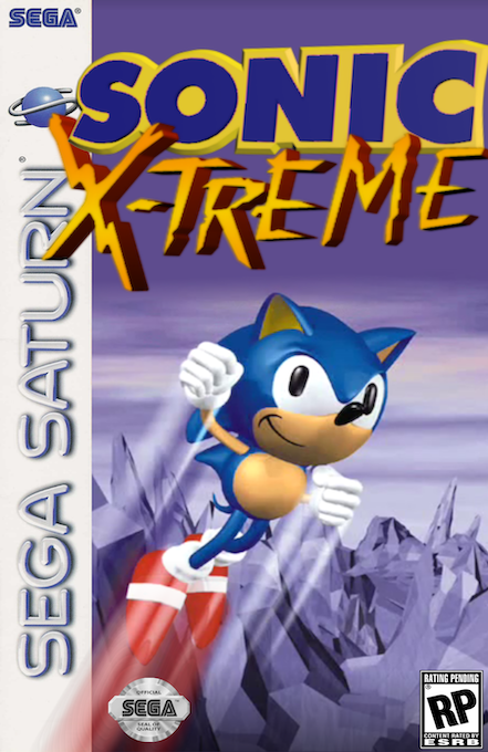 Sonic X-treme box art