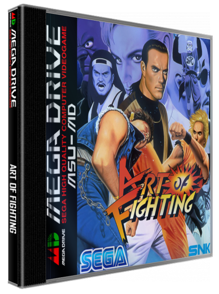 Art of Fighting — box-3D (WOR)