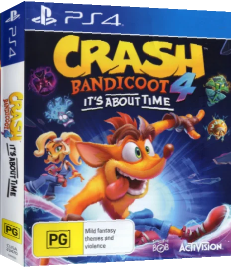 Crash Bandicoot 4 - It's About Time — box-3D (AU)