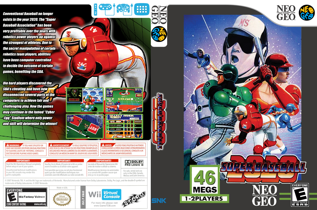 Super Baseball 2020 — box-texture (US)