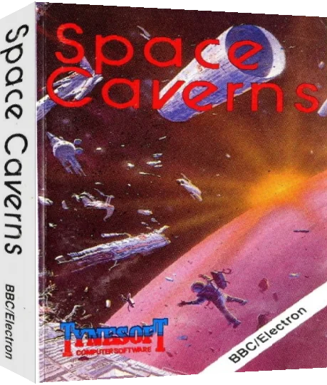 Space Caverns — box-3D (EU)