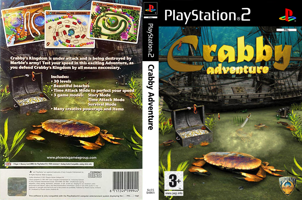 Crabby Adventure — box-texture (EU)