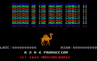 Revenge II - Revenge of the Mutant Camels II — sstitle (EU)