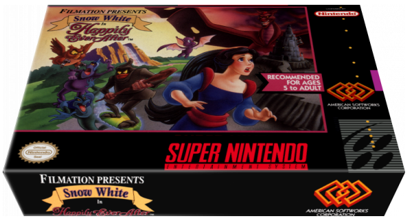 Snow White In Happily Ever After — box-3D (US)