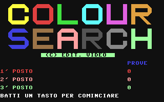 Colour Search — sstitle (IT)