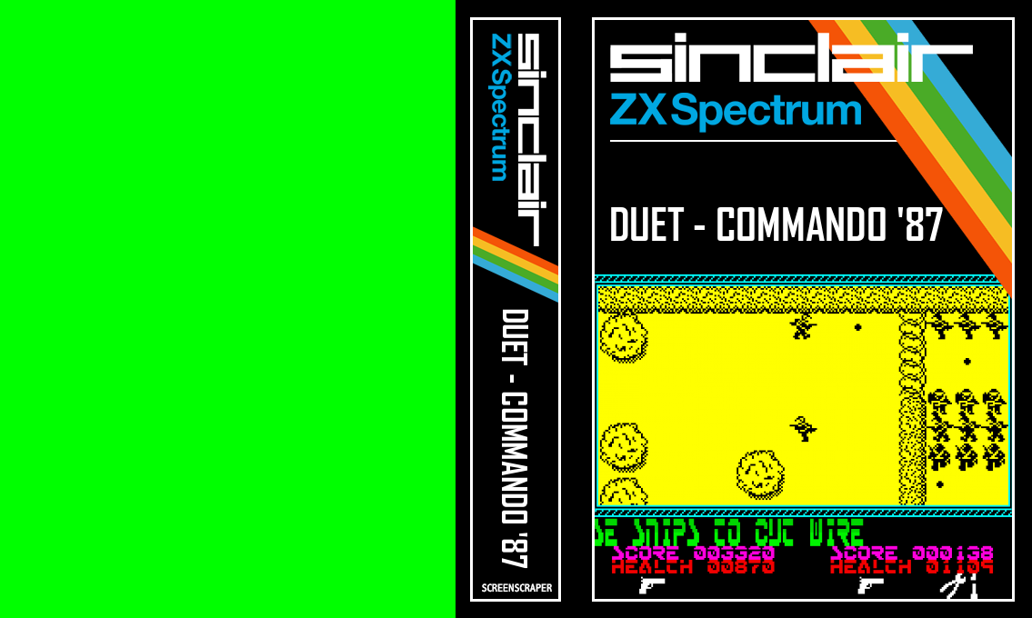 Duet - Commando '87 — box-texture (SS)