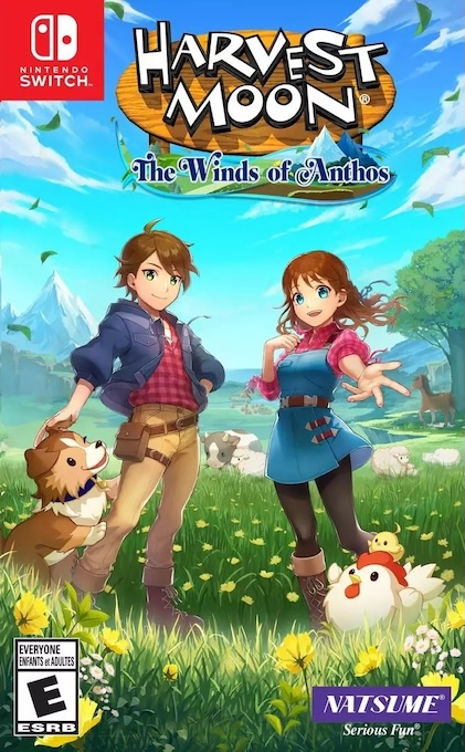 Harvest Moon - The Winds of Anthos box art