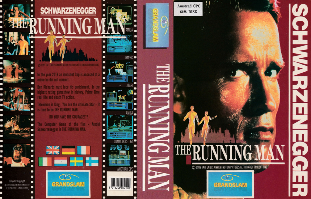 Running Man, The — box-texture (EU)