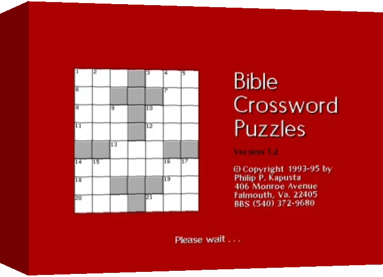 Bible Crossword Puzzles — box-3D (WOR)
