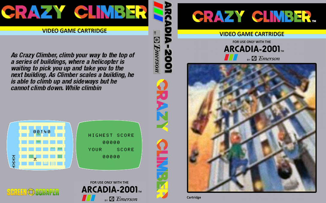 Crazy Climber — box-texture (US)