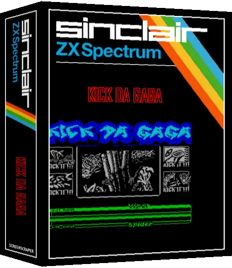 Kick Da Gaga — box-3D (SS)