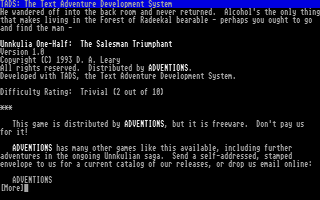 Unnkulia One-Half - The Salesman Triumphant — sstitle (WOR)