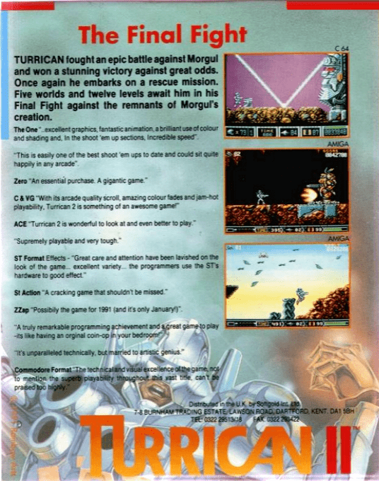 Turrican 2 - The Final Fight — box-2D-back (EU)