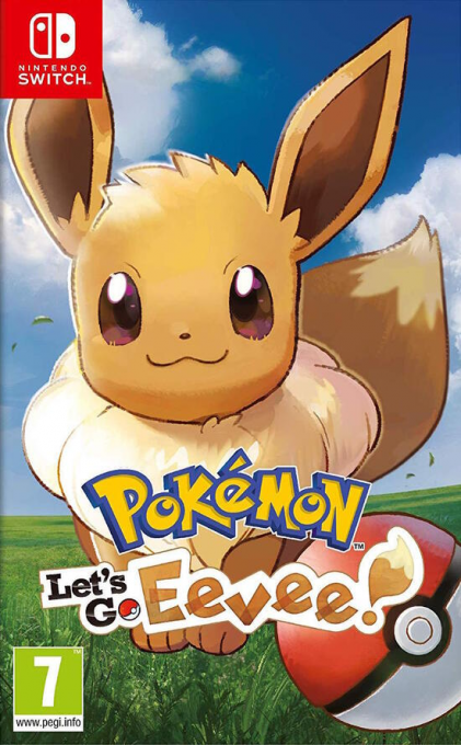 Pokémon - Let's Go, Eevee! — box-2D (EU)