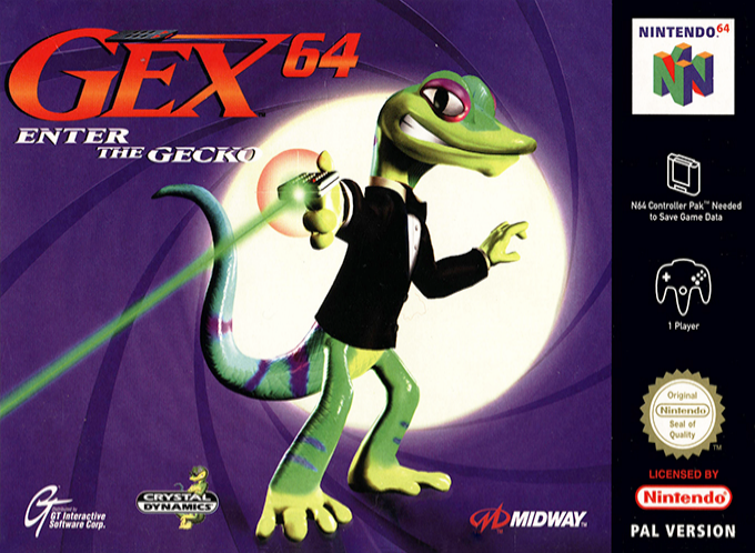 Gex 64 - Enter the Gecko — box-2D (UK)