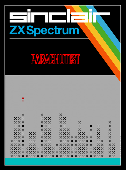 Parachutist box art