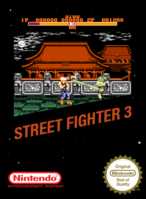 Street Fighter 3 box art