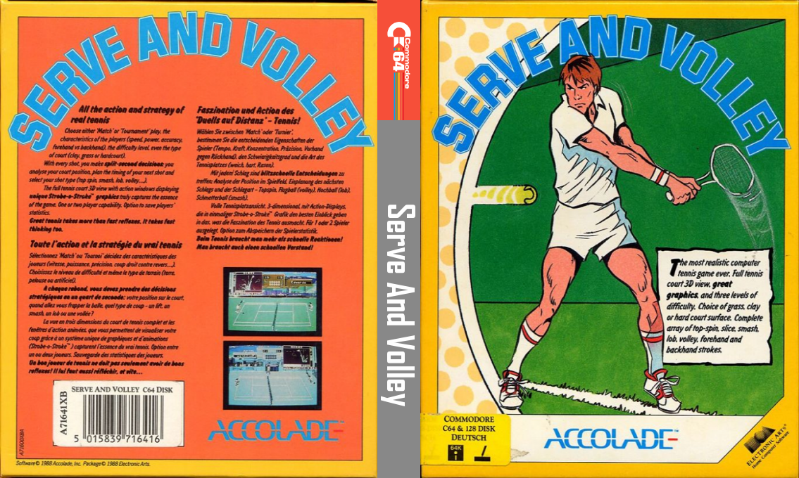 Serve And Volley — box-texture (EU)