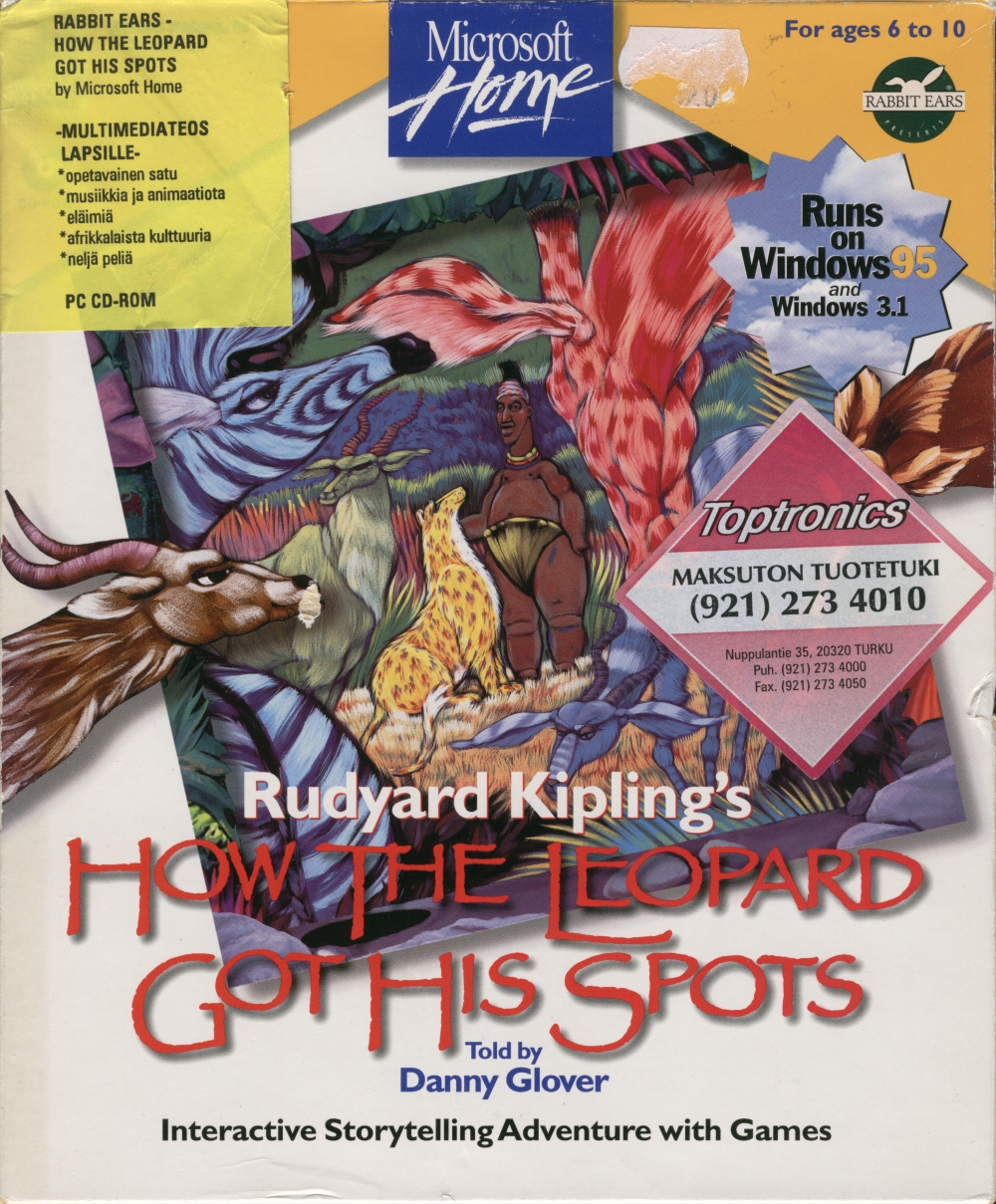 How the Leopard Got His Spots box art
