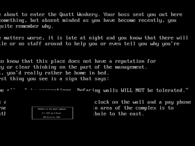 Trouble at the Quatt Wunkery — mixrbv2 (WOR)