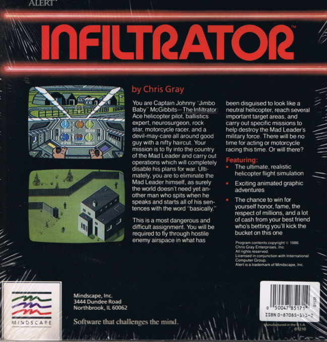 Infiltrator — box-2D-back (US)