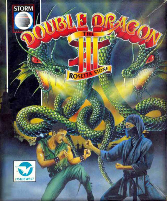 Double Dragon 3 - The Rosetta Stone box art