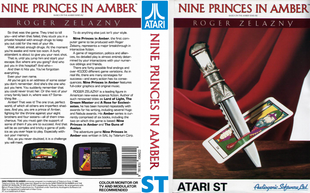 Nine Princes In Amber — box-texture (EU)