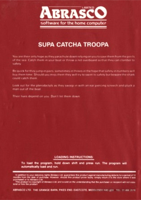 Supa-Catcha-Troopa! — box-2D-back (EU)