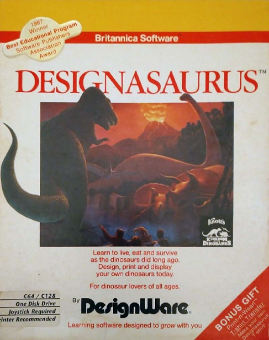Designasaurus box art