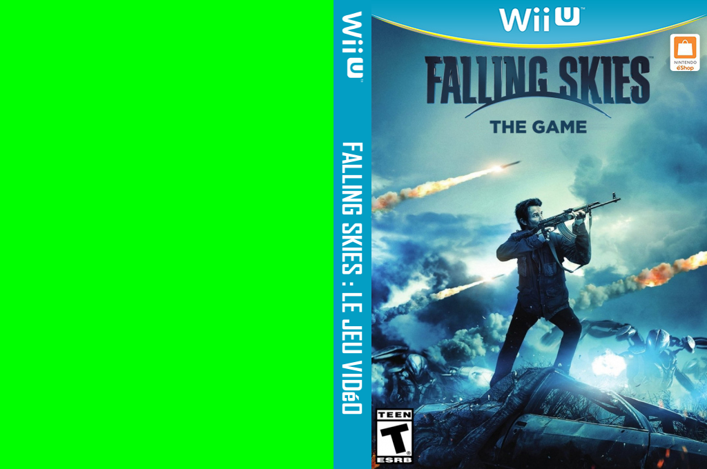 Falling Skies - The Game — box-texture (US)