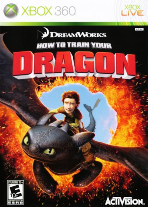DreamWorks How to Train Your Dragon box art
