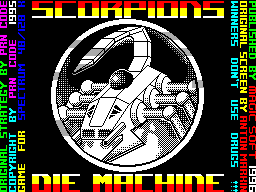 Scorpions - Die Machine — sstitle (WOR)