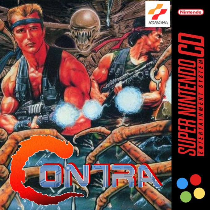 Contra box art