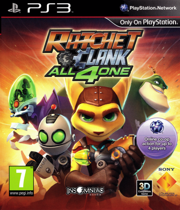 Ratchet & Clank - All 4 One — box-2D (EU)