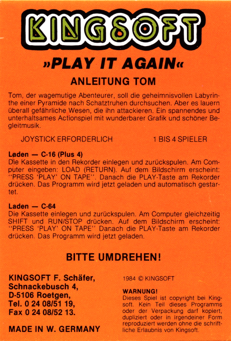 Tom — box-2D-back (EU)