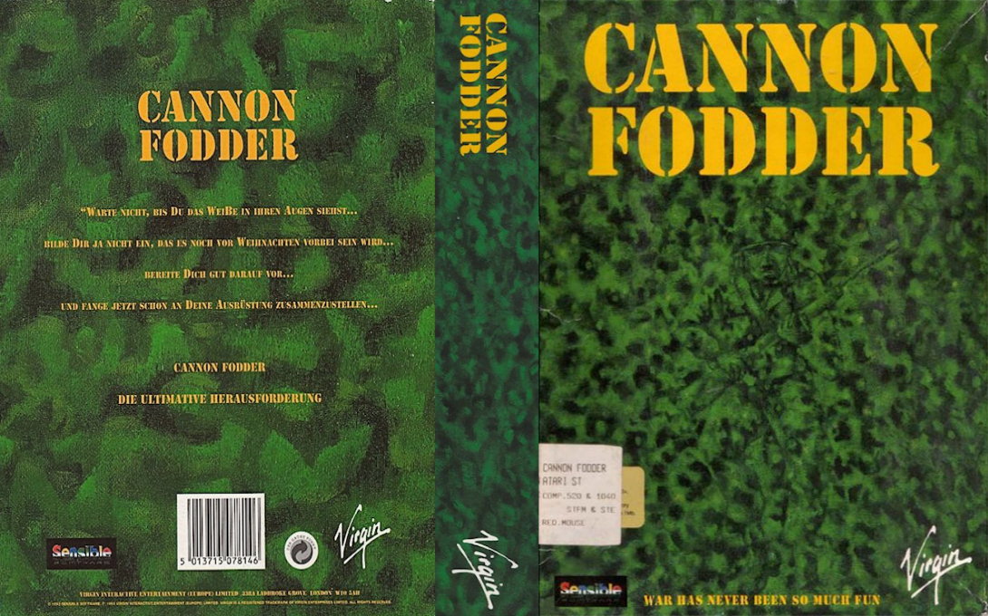 Cannon Fodder — box-texture (DE)